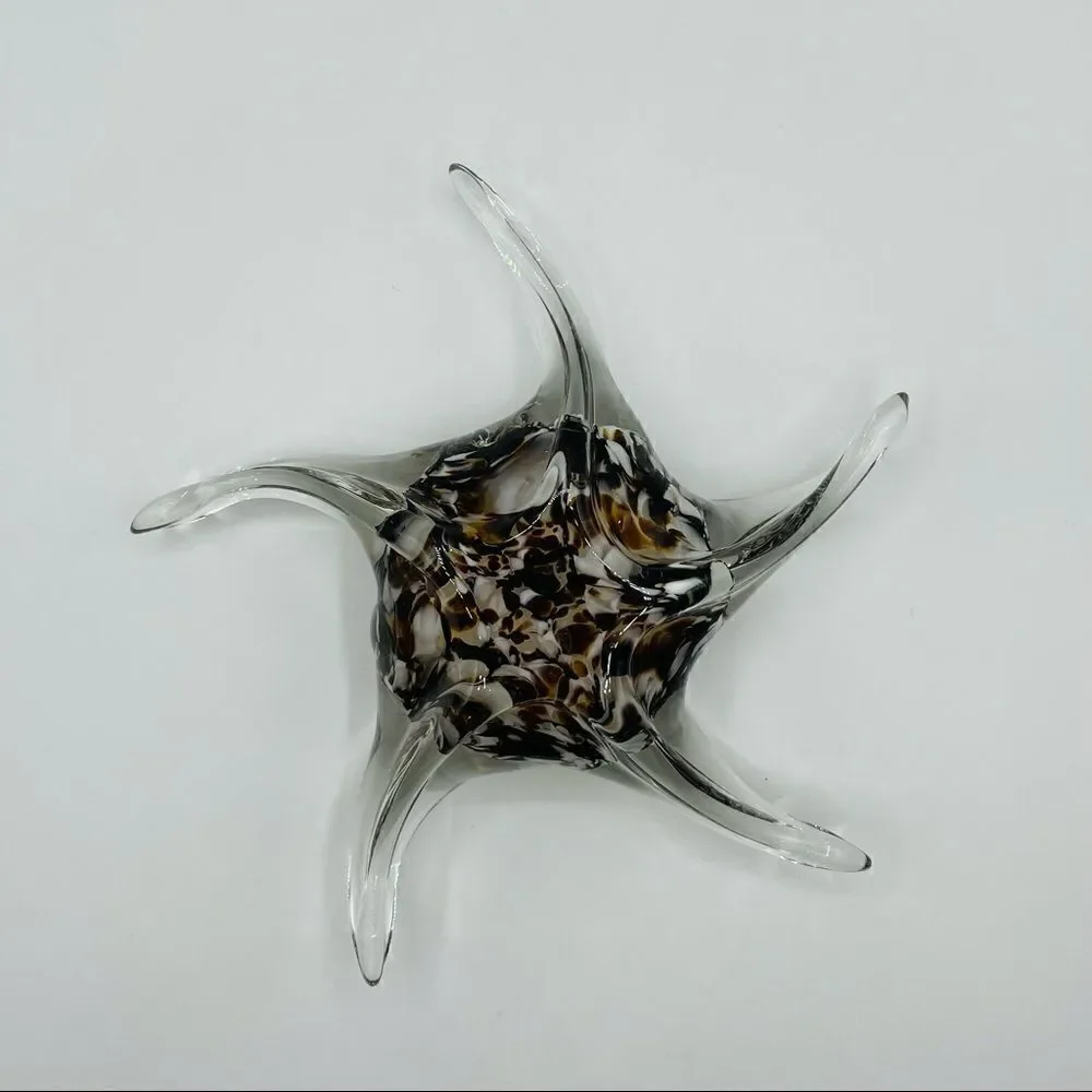 Art Glass Starfish Paperweight